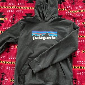 Mens black Patagonia sweatshirt